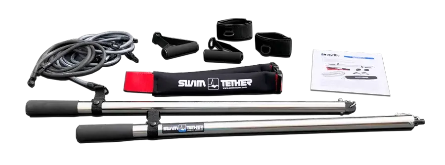 Picture of swim spa accessories and rowing gear for swim spa cost 