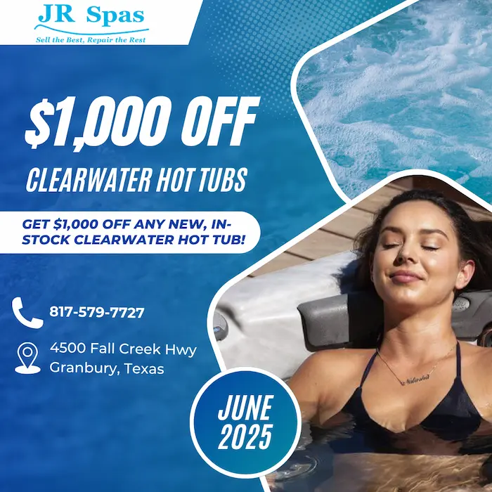 June 2025 hot tub discount