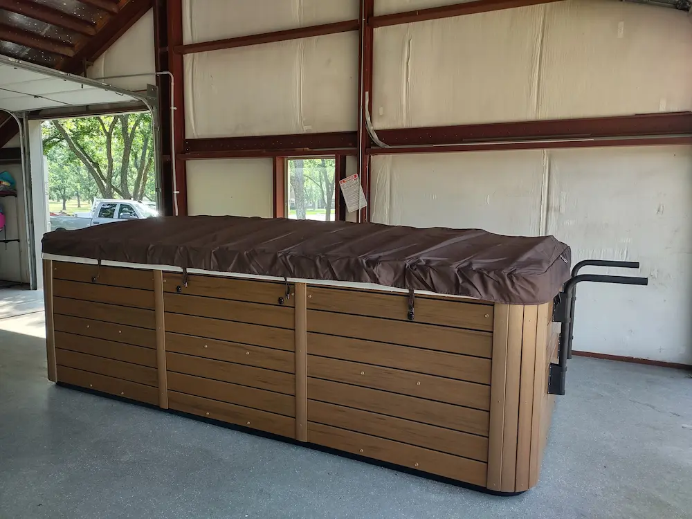 Starlight swim spa cover