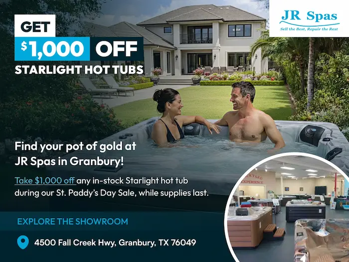 starlight hot tub discounts in Granbury